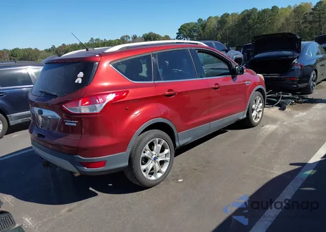2014 Ford Escape Titanium из США, поврежденный, VIN 1FMCU0J9XEUC27528